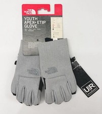 The North Face Unisex Boy Girl Youth Apex Etip Glove - Light Grey Heather - L