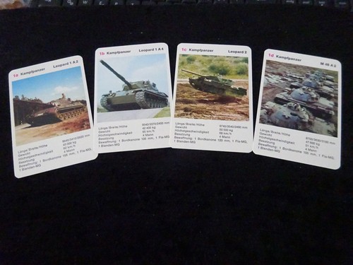 Kartenspiel 60/70er 32 Karten top Zustand Berliner Spielkarten Unsere Heer BW - Bild 4 von 12