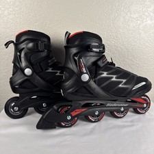 Men's ROLLERBLADE Bladerunner Advantage Pro Inline Skates Size 13 Black Red