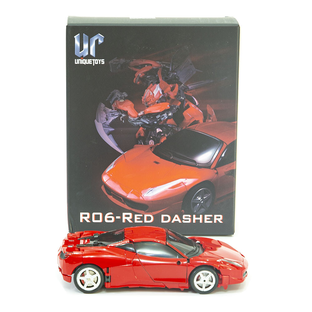 その他 Unique Toys UT-R06 RED DASHER Unique Toys UT R06 R-06 Red Dasher (Bayverse DOTM Dino