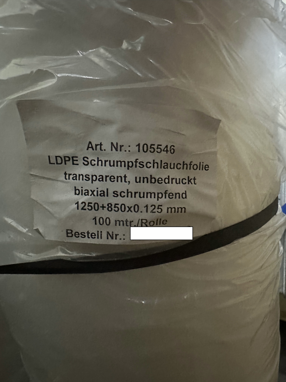 1 Meter Transparenter 18650 Lipo-Akku PVC-Schrumpfschlauch 7mm ~ 200mm Breite Isolierfolie Lithium-Gehäuse Kabelummantelung Blau  13