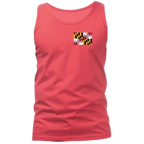 Canotta grafica State of Maryland Flag Crest MD - Foto 5 di 8