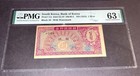 PMG Graded South Korea, Bank of Korea 1 Won Banknote ND p11a — photo 3
