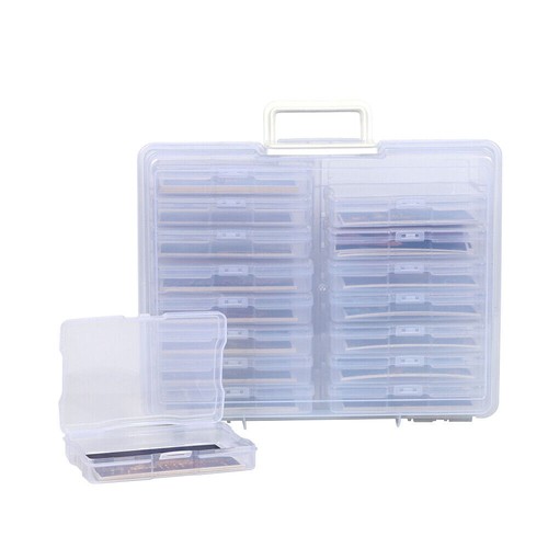 Jumbo Photo Storage Box 1600 4x6 Picture Album Organizer Container Craft Cases+ - Picture 11 of 28