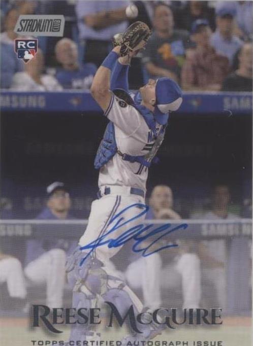 2019 Topps Stadium Club - Reese McGuire #SCA-RMC - 1 of 1