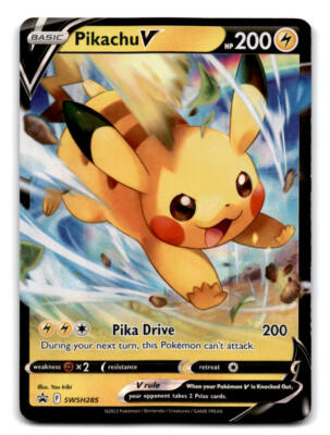 pikachu v pokemon card price - - 043/185 this Pokmon cant attack Pikachu V (Full Art) -