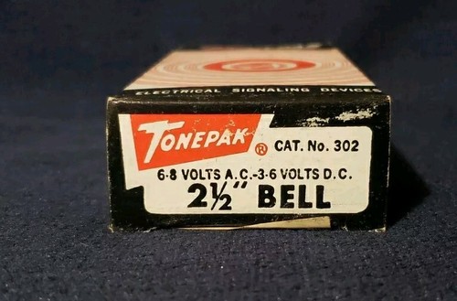 Vintage Tonepak 2 ½” Bell #302 Two Coil Lee Electric Inc. in Original Box NOS - Picture 2 of 5