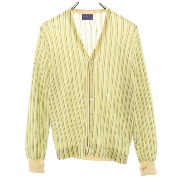【60s 】PENDLETON Vintage Knit Cardigan PENDLETON 60s vintage wool Striped Pattern Long sleeve V
