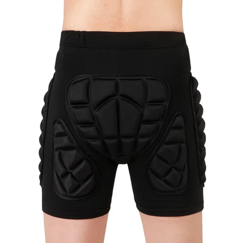 Pantalones Cortos Acolchados de Cadera WOSAWE Esquí Patinaje Monopatín Snowboard Protección de Glúteos - Imagen 8 de 15