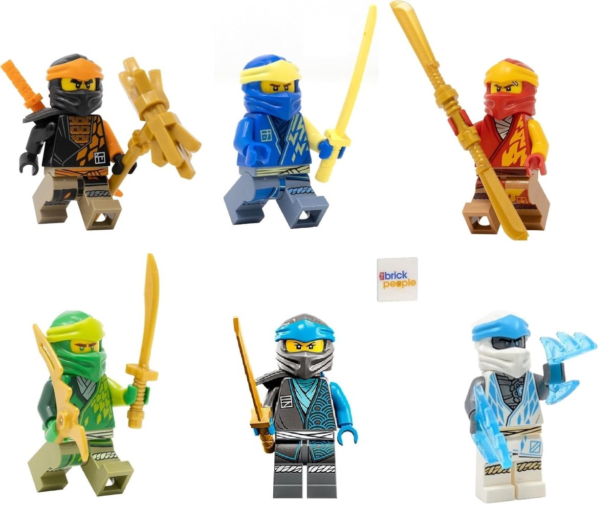LEGO Ninjago: LEGO Ninjago Combo Set: 6 Core Ninja LEGO Ninjago: LEGO Ninjago Combo Set: 6 Core Ninja
