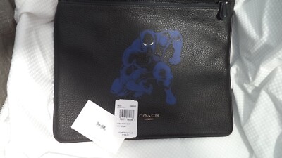 ☆MARVELｘCOACH☆LARGE POUCH WITH BLACK PANTHER Coach Marvel Large