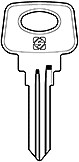 LADA VAZ CARLOTA KAMA SAMARA VEHICLE KEYS CUT TO CODE T AND TU SERIES LD1