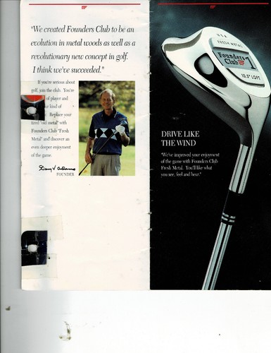 = Golden Goodie from 1990-93 Founders Club TV-2G 3-SW RH-S Grey Graphite 540 - Picture 17 of 19