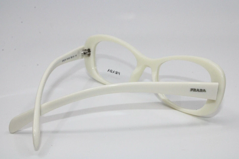 Prada PR21R 7S3 CREMA CON PLATA "GEMAS" Anteojos Nuevo Auténtico 51 Foto 4 de 4