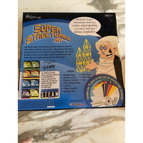 Great Explorations STEM STEAM Learning System -Engineering Super Structures Kit - Picture 3 of 9