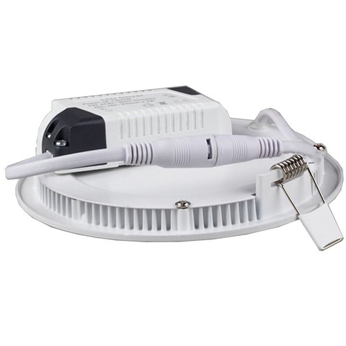 Ultra-Thin LED SMD 2835 Ceiling Panel Light Bedroom Round Recessed Lamp Fixture - Picture 2 of 14