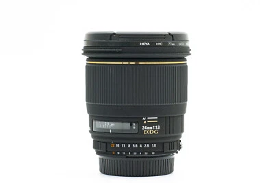 Sigma 24 mm F1.8 EX DG Macro – Nikon F, Lichtstark, Nahfokus 18 cm, Sehr gut - Bild 1 von 4