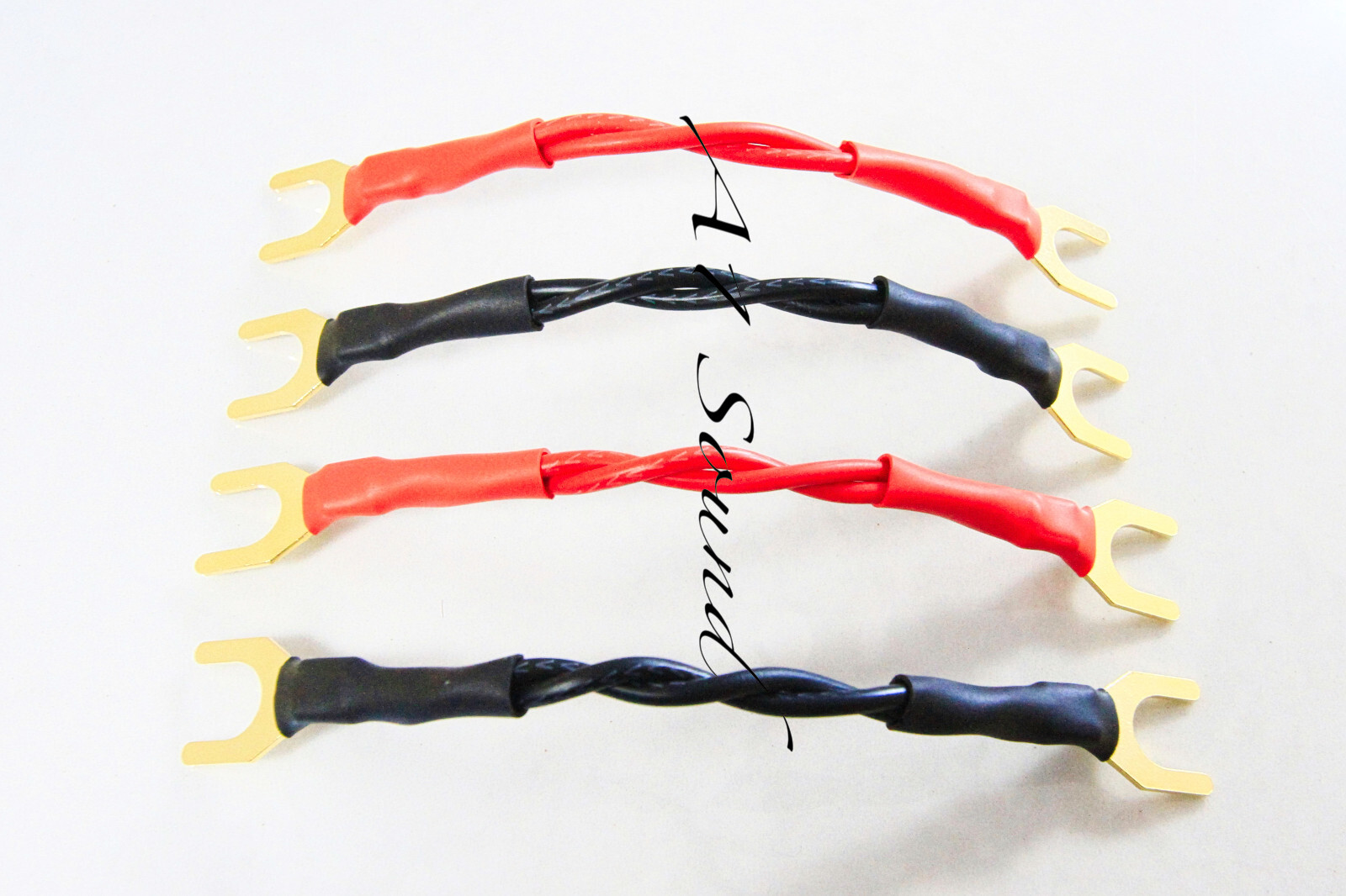 Audioquest Rocket 22 Bi Wire Link Jumper Bridging Speaker Cables 15 Cm 4 Links
