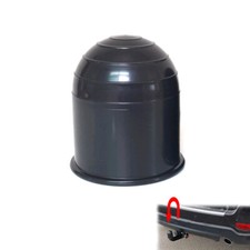 50mm Plastic Tow Bar Ball Cover Cap Car Towing Hitch Towball Protector Universal