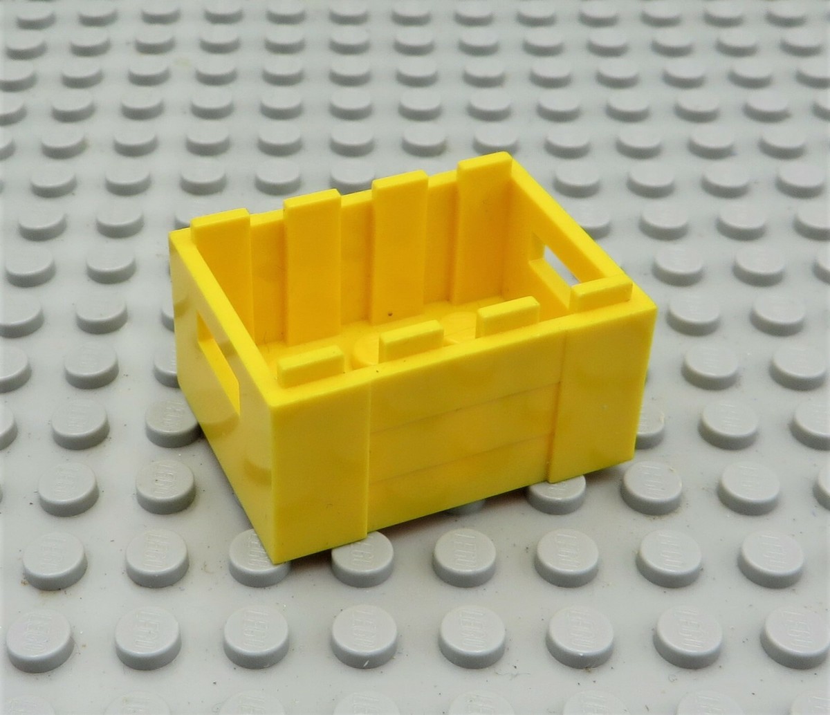 LEGO part 30150 YELLOW Crate Box Container with Handholds | eBay