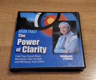 BRIAN TRACY The Power Of Clarity 6 Audio CDs + Workbook