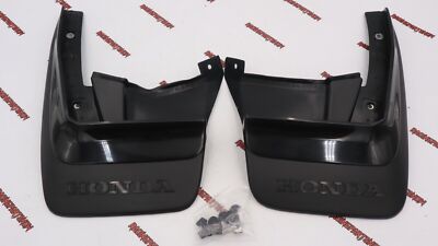 1990-1991 Honda CRX SI HX EF EF8 Rear Mud Flap Splash Guards