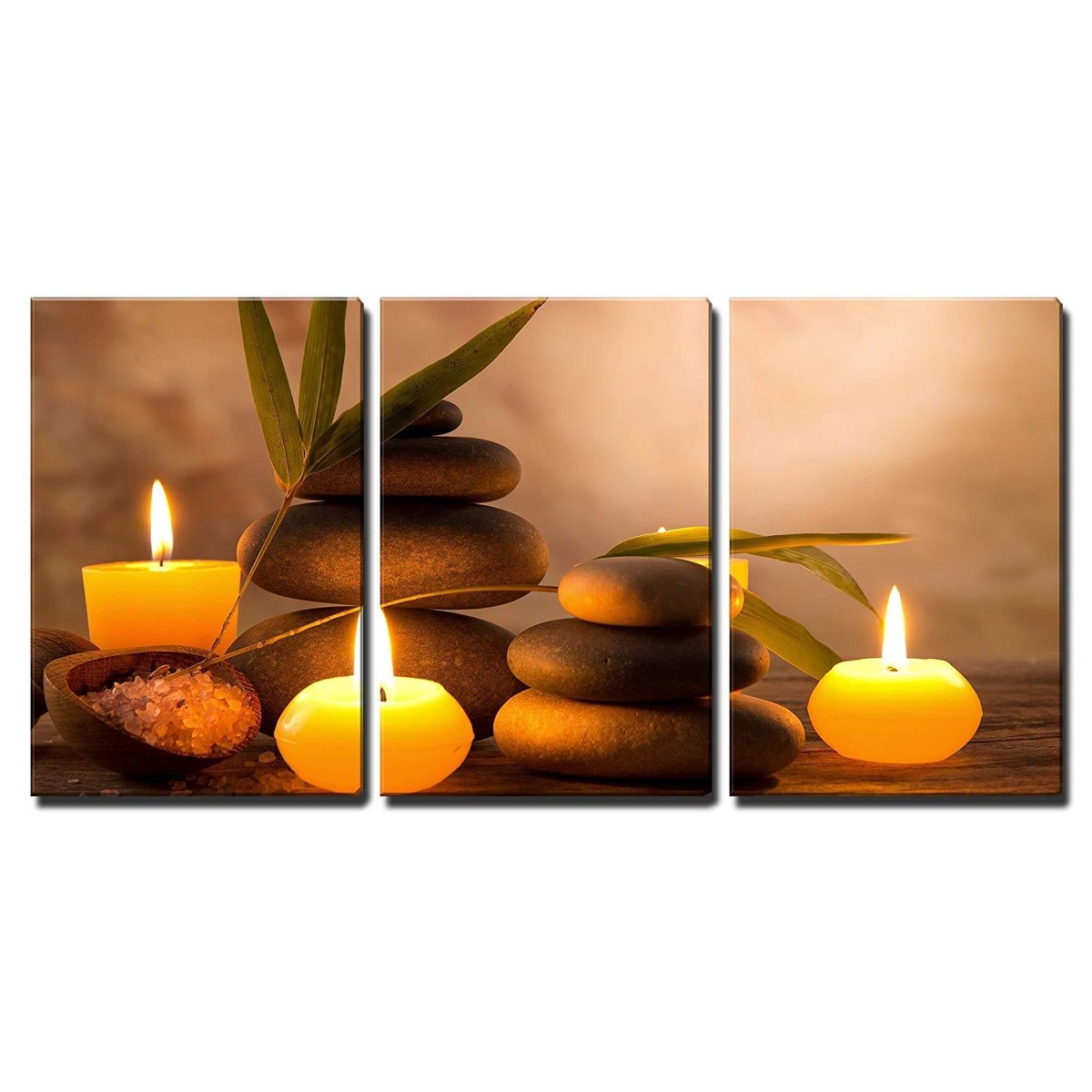 Wall26 - Aromatic Candles Zen Stones - Canvas Art Wall Decor - 16