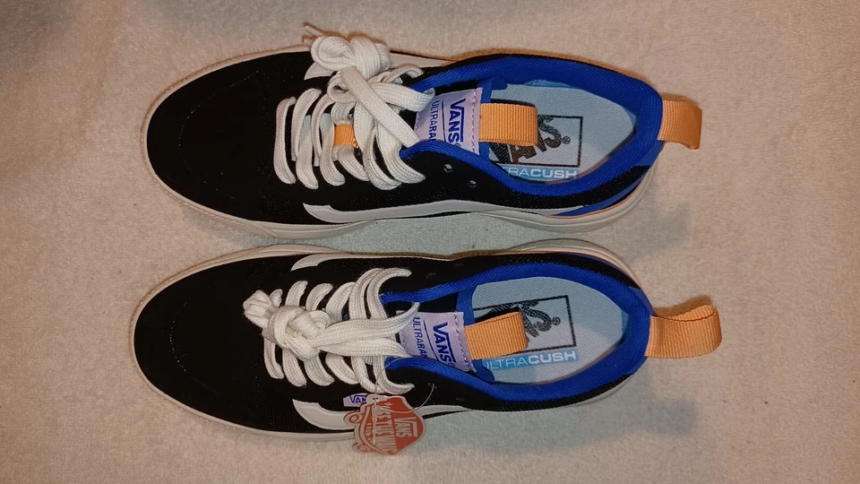 VANS Hombre 4/Mujer 5.5 UltraRange Exo Pop Negro Multi Blanco Azul - VN0A4U1K50M Foto 4 de 4
