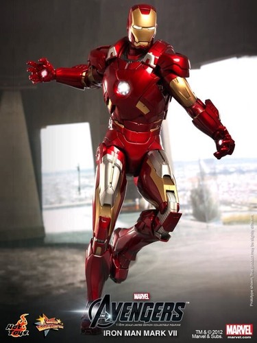 NUEVO 2013 EXCLUSIVO IRON MAN MARK VII ESCALA 1/6 MMS 185 AVENGERS HOT TOYS BNiB - Imagen 5 de 24