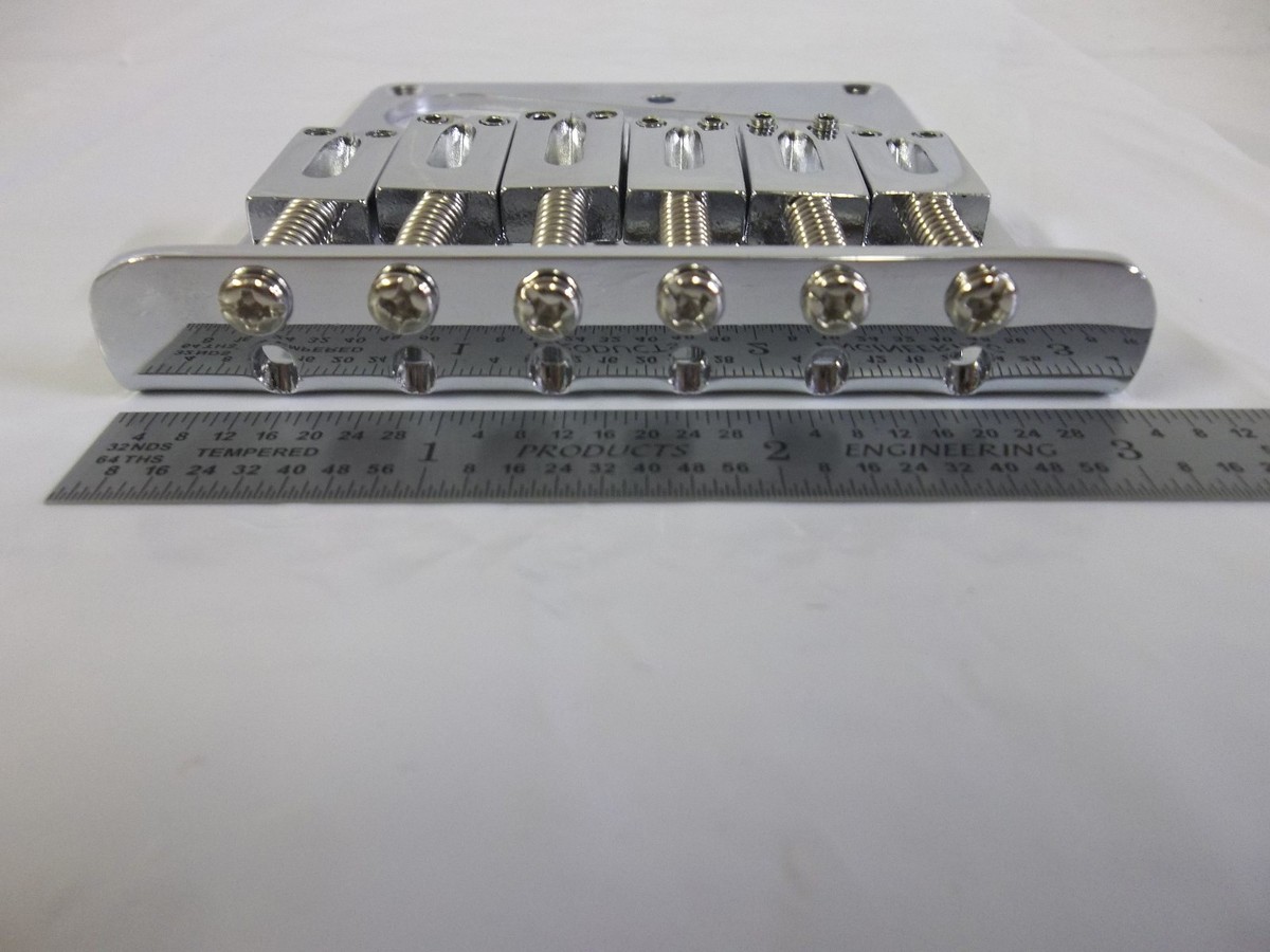 REAL Fender Squier Tele TOP LOAD BRIDGE 5-Screw Chrome Affinity