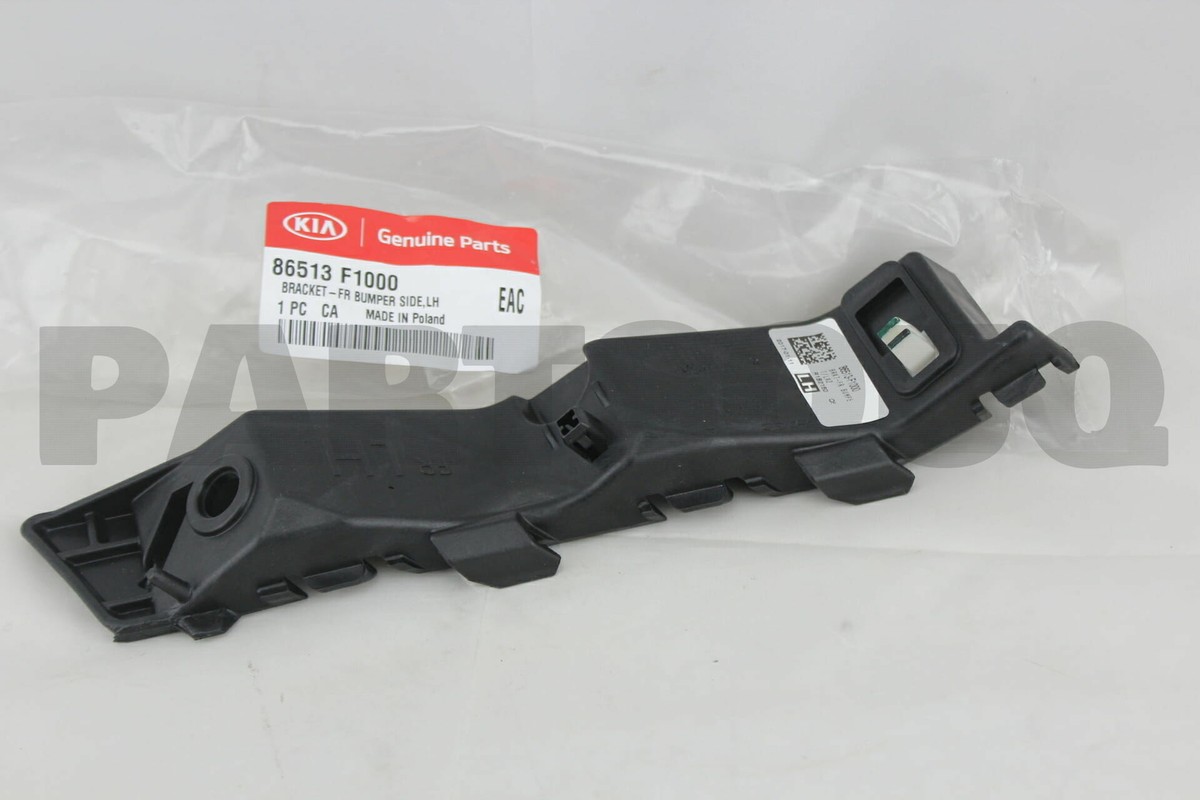 13th プレバン DA フルコンプ 13枚 86513F1000 Genuine Hyundai / KIA BRACKET-FR BUMPER SIDE,LH