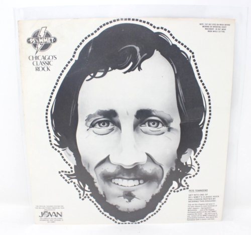Pete Townsend cutout paper mask Rocktober 1981 chicago 95FM the WHO halloween - 第 1/11 張圖片