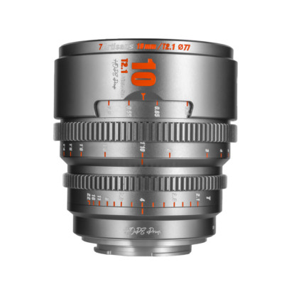 7artisans 10mm S35 Hope titanium T2.1 Cinema Prime Lens for Sony E mount Camera