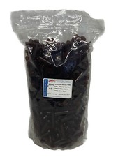 (500/Pk) GLOBE 2mL Amber Graduated Microcentrifuge Tubes w/ Attached Snap Caps 