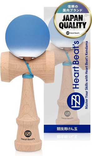 Competitive Kendama Matte Paint Mystical Solid Blue [Heart Beats], H06 - Bild 1 von 3