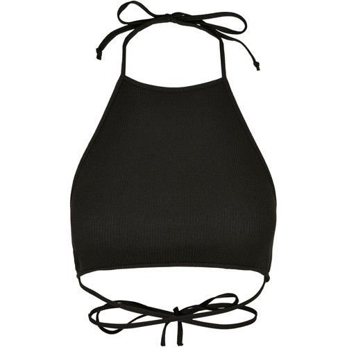 Urban Classics Top Corto A Righe Per Donne Con Lacci Sportivo - Bild 5 von 20