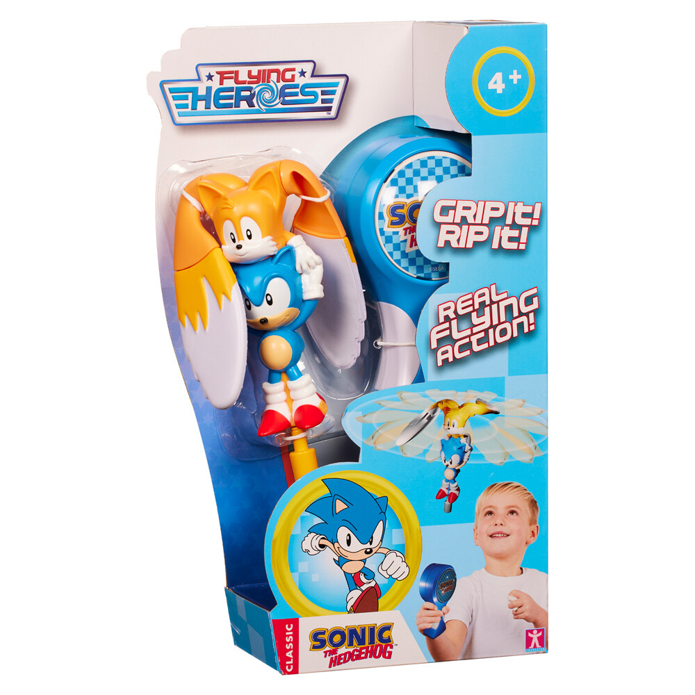 Sonic The Hedgehog and Tails Flying Heroes Toy