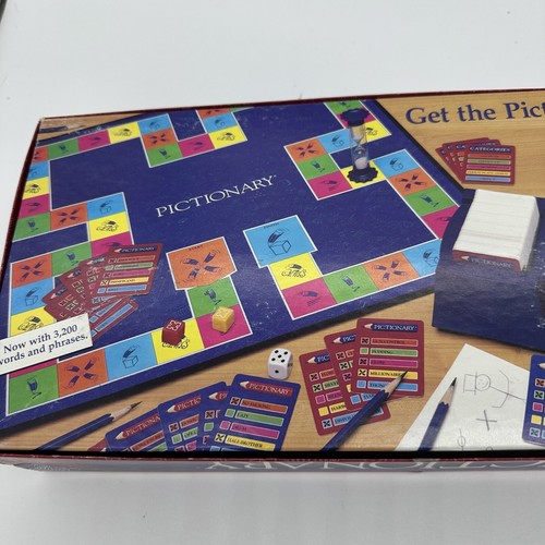 Vintage 1997 Milton Bradley Pictionary Board Game - Picture 11 of 12