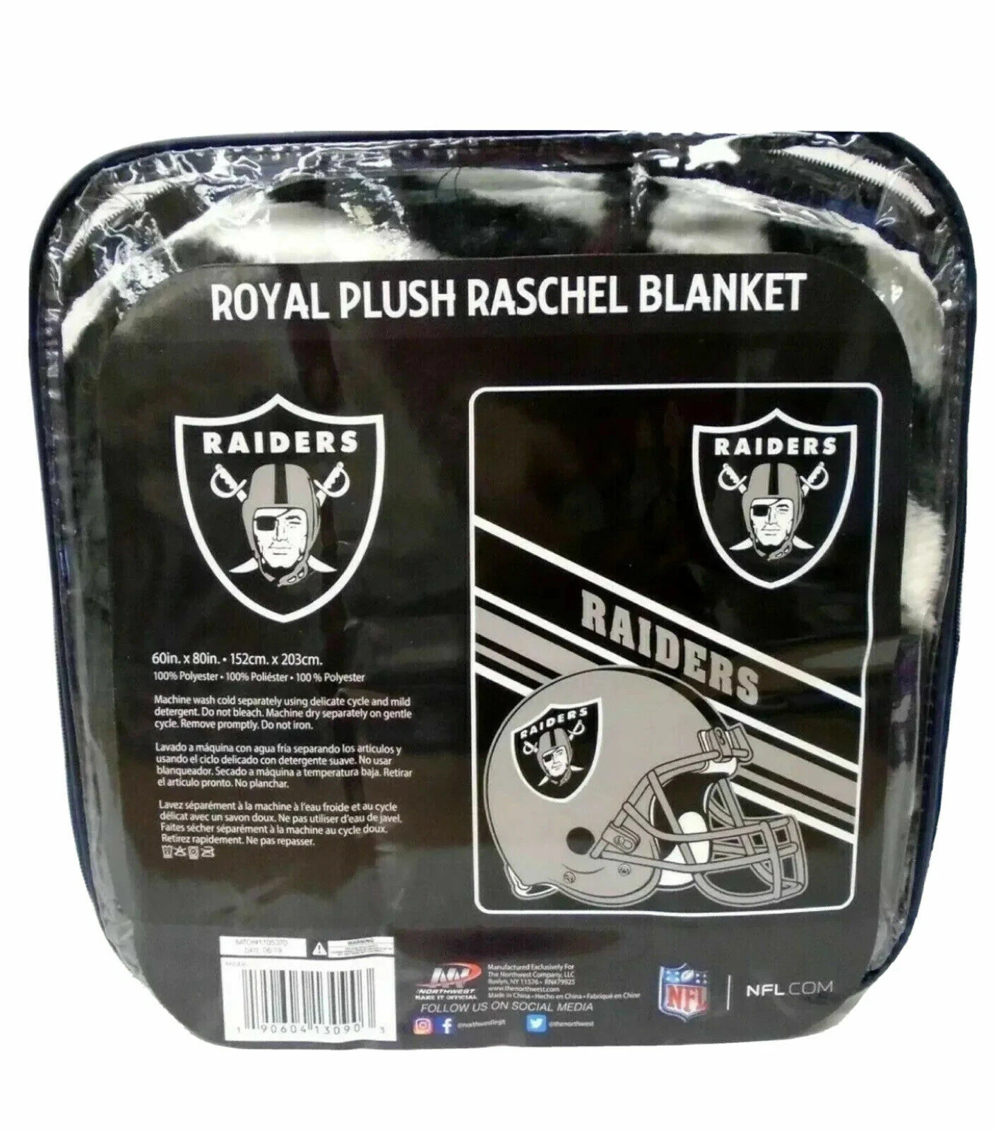 football Team Super Soft Royal Throw Blanket
