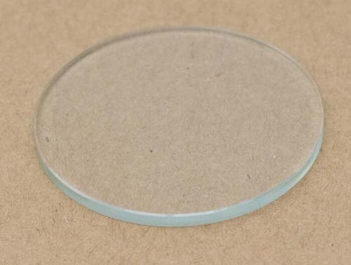 2mm De Espesor MINERAL Cristal Vidrio Plano 30mm-40mm Reloj Grande Cristales NUEVO - Imagen 3 de 3