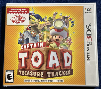 Captain Toad: Treasure Tracker (Nintendo 3DS, 2018) Factory Sealed