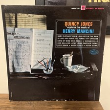Quincy Jones Explores The Music Of Henry Mancini 1964 US Press 12 Inch Vinyl LP