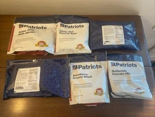 4Patriots 1 Week Emergency Survival Food Supply 48 Servings - NEW Expires 2046