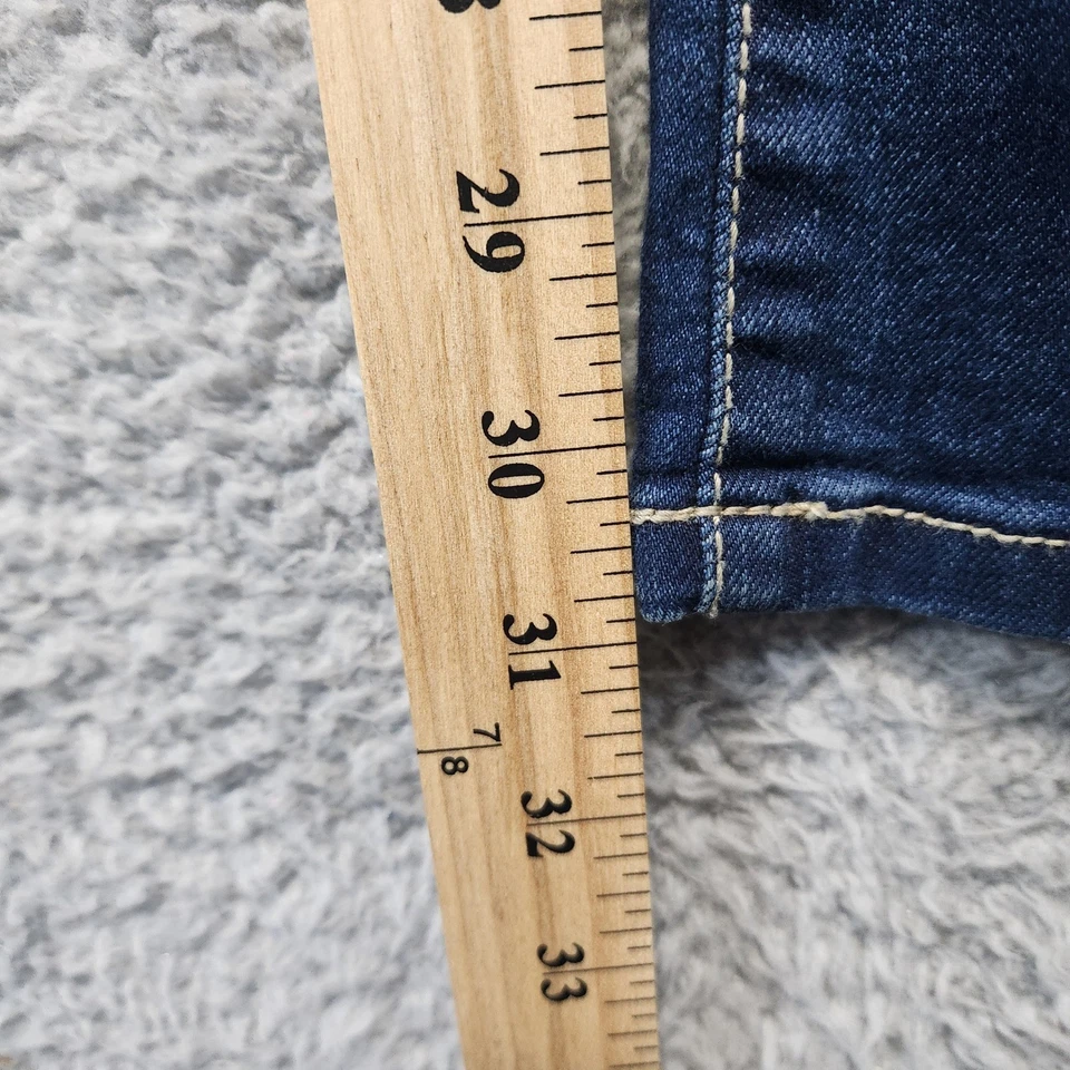 Pure Energy Boot Cut Jeans Womens 22W (Fits 42x31) Dark Wash High Rise Casual - Image 4 of 4