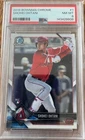 2018 Bowman Chrome Shohei Ohtani #1 PSA 8