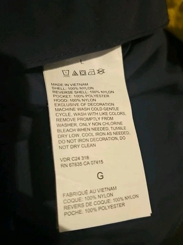 Nautica Spinnaker Reversible Bomber Jacket Limited Edition 35th Anniversary Lg image 12