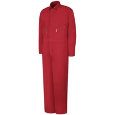 Red Kap Zip-Front Cotton Coverall