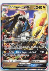 Kommo-o GX 100/145 Guardians Rising Ultra Rare Holo