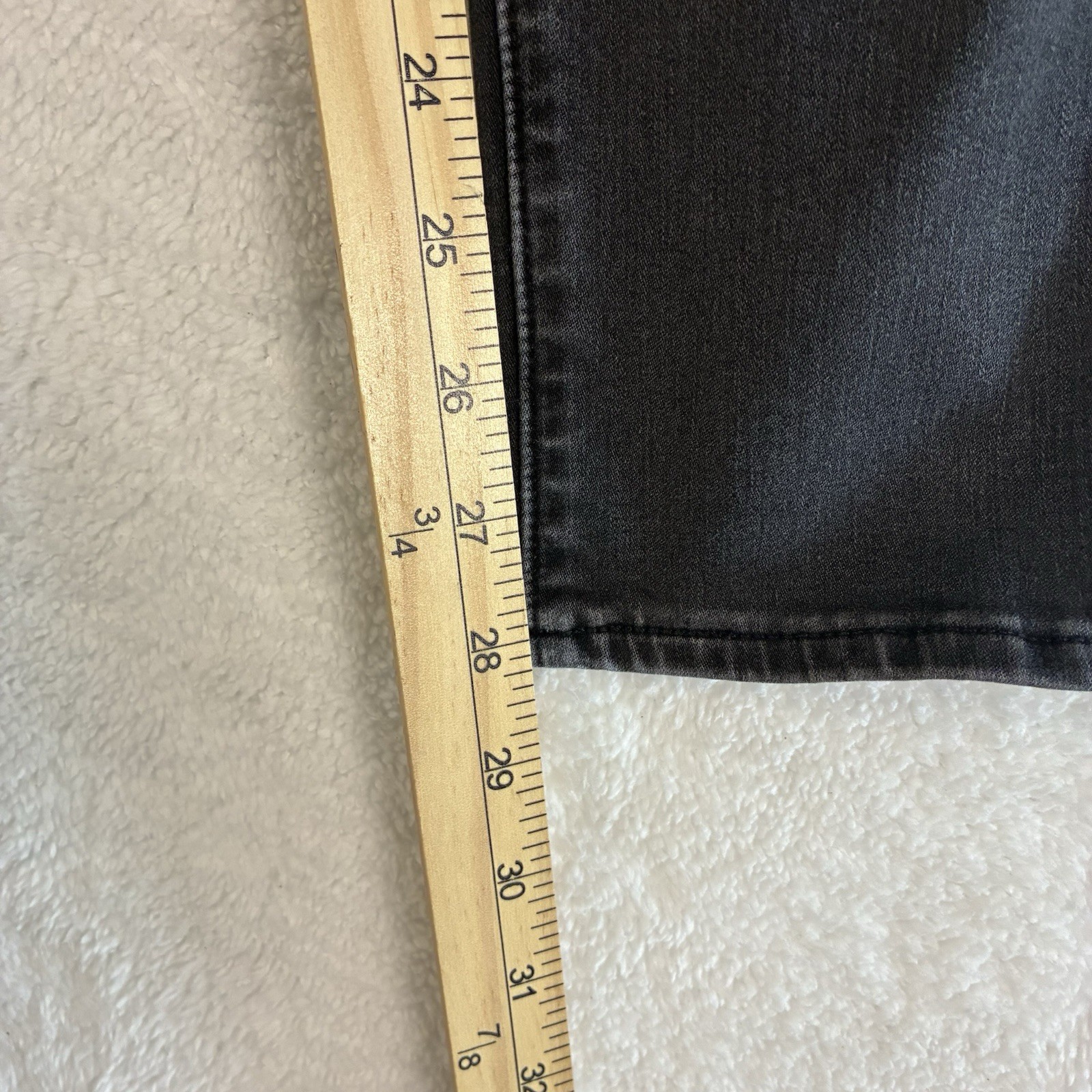 Levis 311 Shaping Skinny Jeans Womens 32 Black High Rise Stretch Denim thumbnail 7