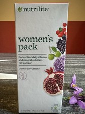 FREE SHIPPING- Nutrilite Women  s Pack-30 Packets Exp:05/2027